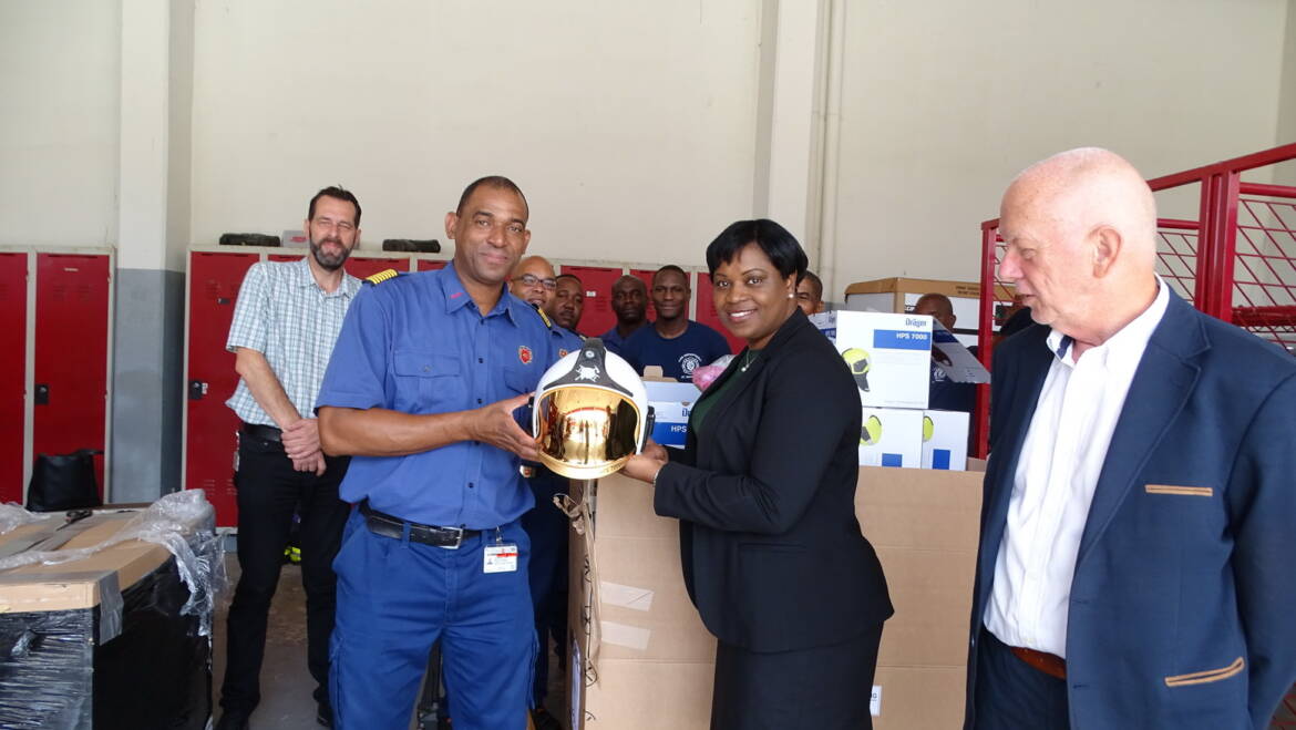 Fire Department receives Emergency Equipment from Trust Fund