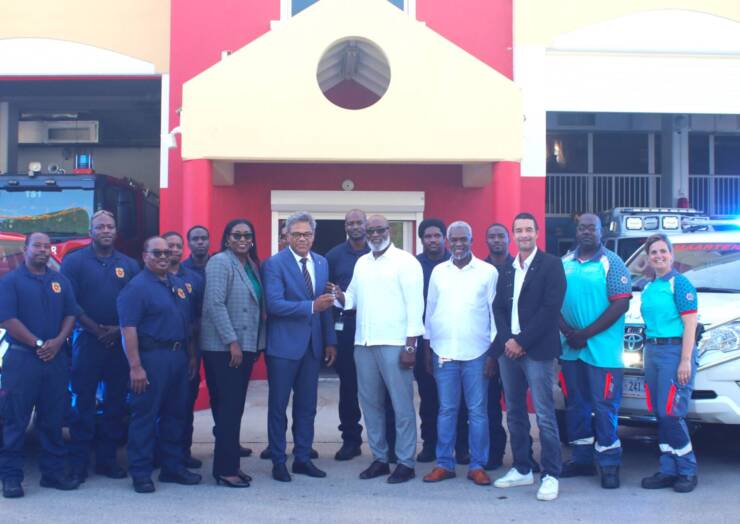 New Emergency Vehicles Strengthen Sint Maarten’s Disaster Response