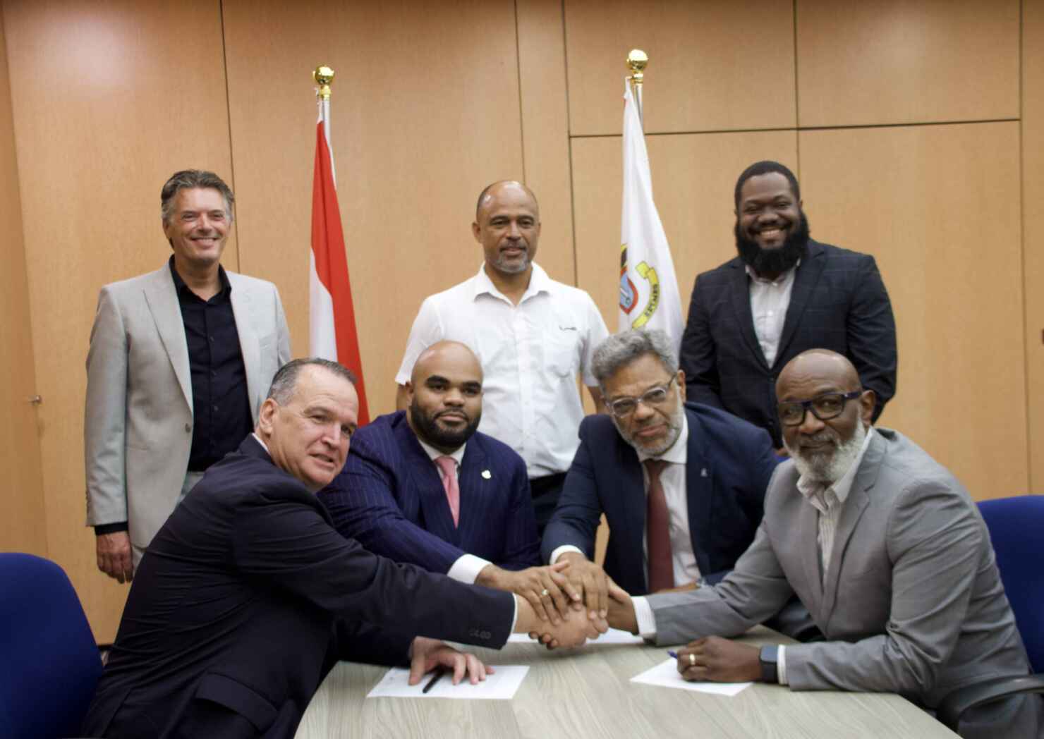 NRPB, Minister VROMI, and GEBE Sign $5.1M Agreement to Strengthen Utility Infrastructure in Four Districts